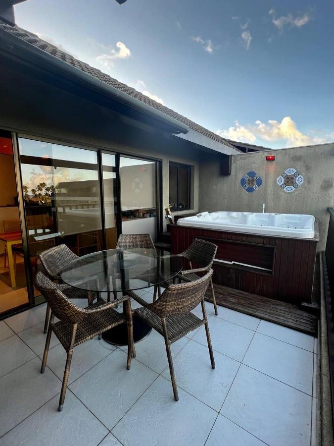 Flat Duplex De Luxo Em Muro Alto Com Jacuzzi Privativa Pôrto das Galinhas Dış mekan fotoğraf